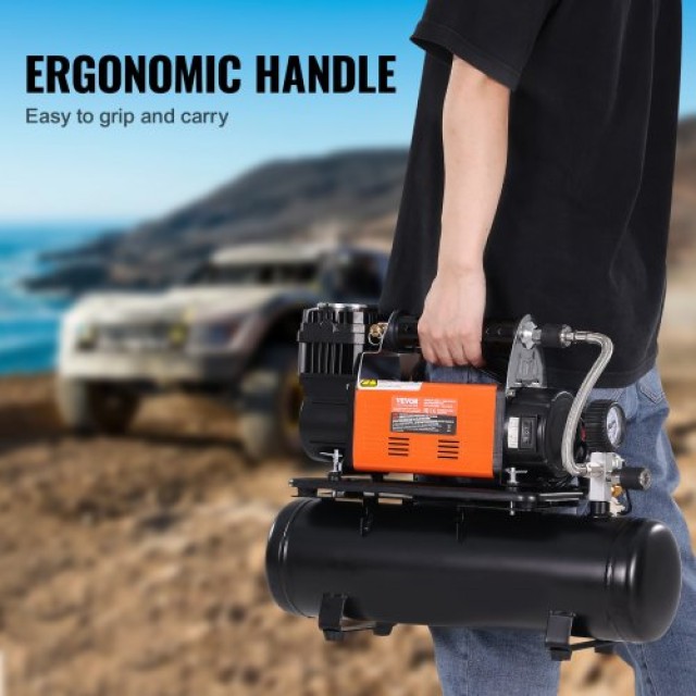 VEVOR  Φορητός Αεροσυμπιεστής 6L 6.35CFM 150PSI ZXLTCQJDG6CFGIYHHV2
