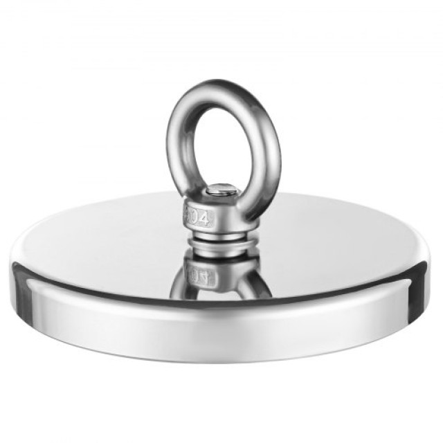 VEVOR Σετ Ισχυρού Μαγνήτη Ψαρέματος 2000 Λίβρες Μονής Όψης Δύναμη Έ...