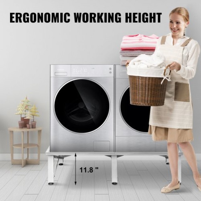 Βάση Πλυντηρίου VEVOR 48.8x21.6 με Ρυθμιζόμενα Πόδια  TZXYJDZSWBDTP0001V0