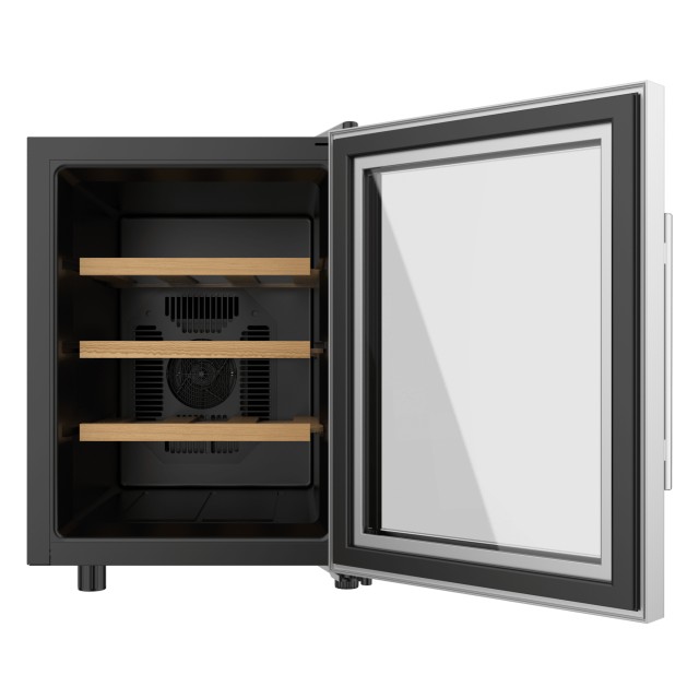 Cecotec Συντηρητής Κρασιών Bolero GrandSommelier 1255 CoolWood, Χωρ... Cecotec Συντηρητής Κρασιών Bolero GrandSommelier 1255 CoolWood, Χωρ...