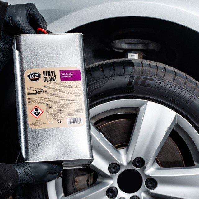 K2 Vinyl Glanz 5 lt - Καθαριστικό & Προστατευτικό Πλαστικών/Καουτσο...