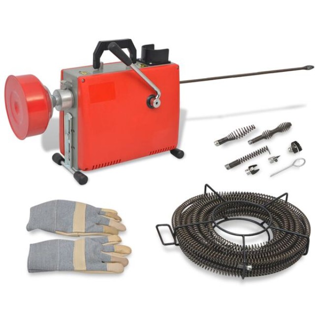 vidaXL Αποφρακτικό Μηχάνημα 250 W 15 μ. x 16 χιλ. 4,5 μ. x 9,5 χιλ.... vidaXL Αποφρακτικό Μηχάνημα 250 W 15 μ. x 16 χιλ. 4,5 μ. x 9,5 χιλ....