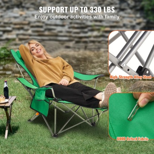 VEVOR  Πτυσσόμενη Καρέκλα Κάμπινγκ 150kg  PTTYXTTYWBXLY6SQIV0
