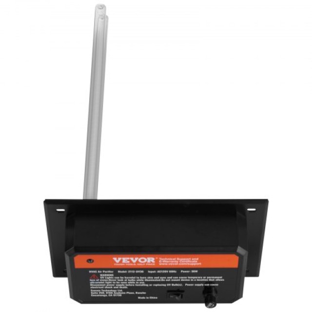 VEVOR Σύστημα Καθαρισμού Αέρα HVAC με Λάμπα UV 36W 16 ιντσών για Ολόκληρο το Σπίτι, Ενσωματωμένο στους Αγωγούς Κλιματισμού UVCGKGDJHQ13IF30WV2
