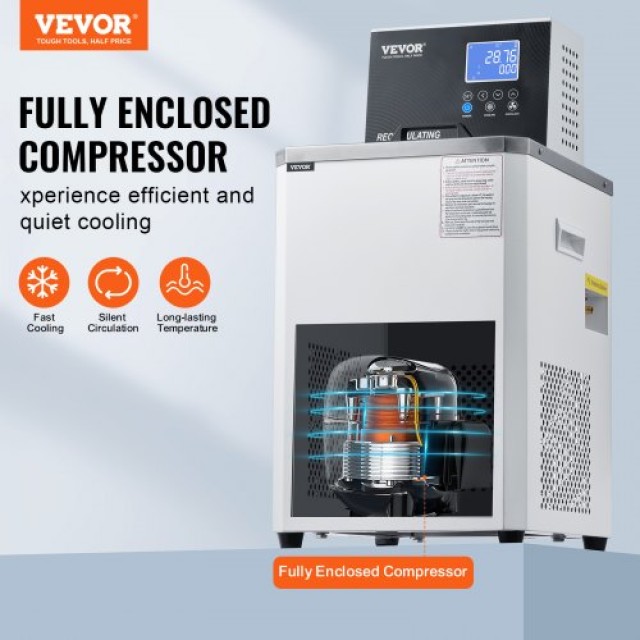 VEVOR Εργαστηριακός Ψύκτης Κυκλοφορητής 6L -4°F έως 212°F  SYSXHLQQ6L20GFYJQV2