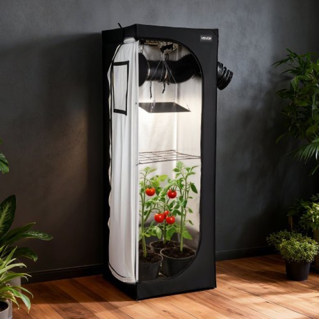 VEVOR Σετ Καλλιέργειας Εσωτερικών Χώρων, 60 x 60 x 180 cm, με Πλήρε... VEVOR Σετ Καλλιέργειας Εσωτερικών Χώρων, 60 x 60 x 180 cm, με Πλήρε...