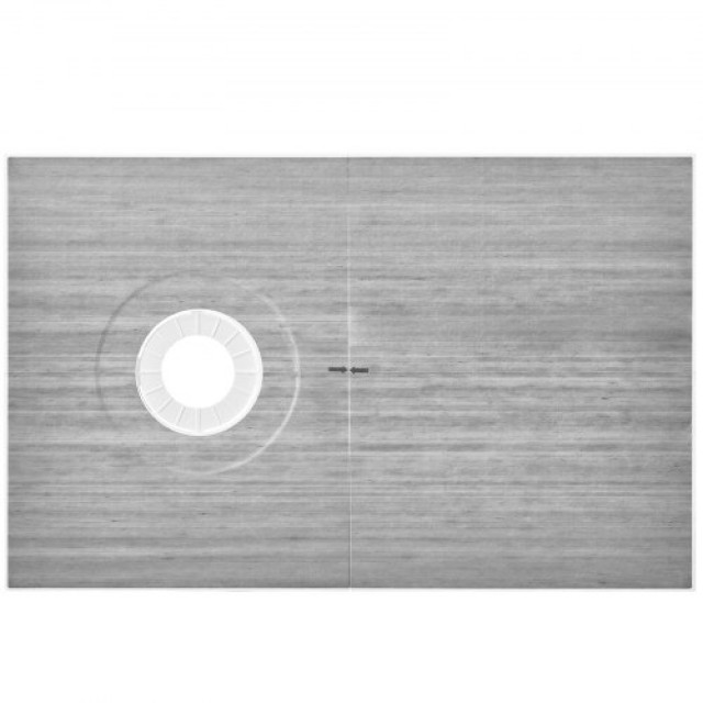 Σετ Ντουζιέρας VEVOR με Αποχέτευση 160mm, 1524x965mm  LYAZDB6038YCZLM8OV0