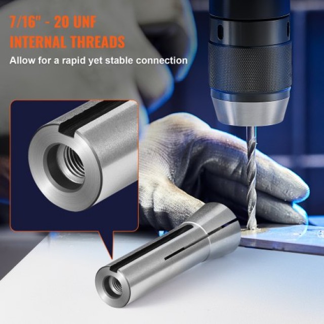 VEVOR  Σετ 13 Κολετών Ακριβείας R8, 1/8 - 7/8, Χάλυβας 45#, για Φρέ... VEVOR  Σετ 13 Κολετών Ακριβείας R8, 1/8 - 7/8, Χάλυβας 45#, για Φρέ...