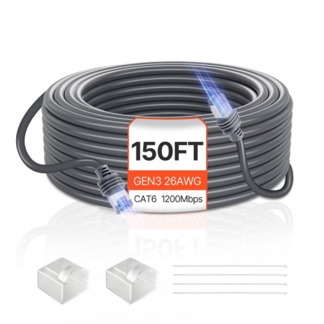 VEVOR Καλώδιο Επέκτασης Starlink Gen 3 - 150 FT - 1200 Mbps XLYZDLG...
