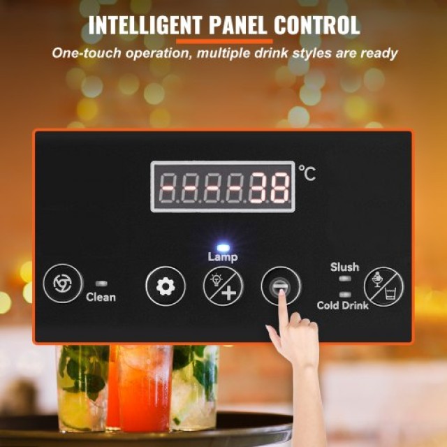 Επαγγελματική Μηχανή Γρανίτας VEVOR, 12L, 220V 550W, Ανοξείδωτη  JJKXRJHSGOC12VFHAV2