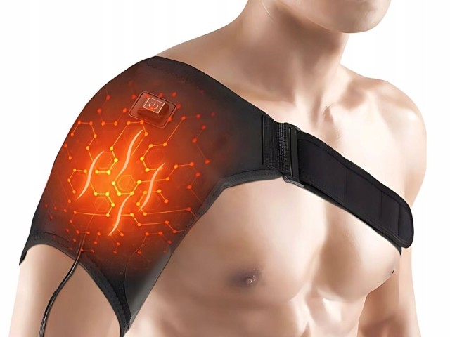 Verk Group Θερμαινόμενη Υποστηριξη Ώμου με 3 Λειτουργίες Θέρμανσης ...