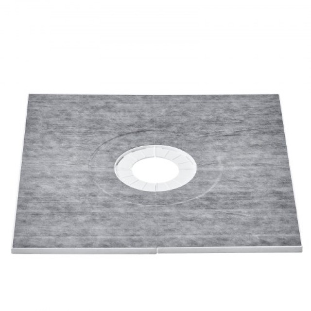 Σετ Ντουζιέρας VEVOR, 914x914mm με Κεντρική Αποχέτευση 160mm, Ελαφρύ EPS, 2 Αδιάβροχα Υφάσματα, Κλίση για Μπάνιο  LYAZDB3636YCVU1CGV0