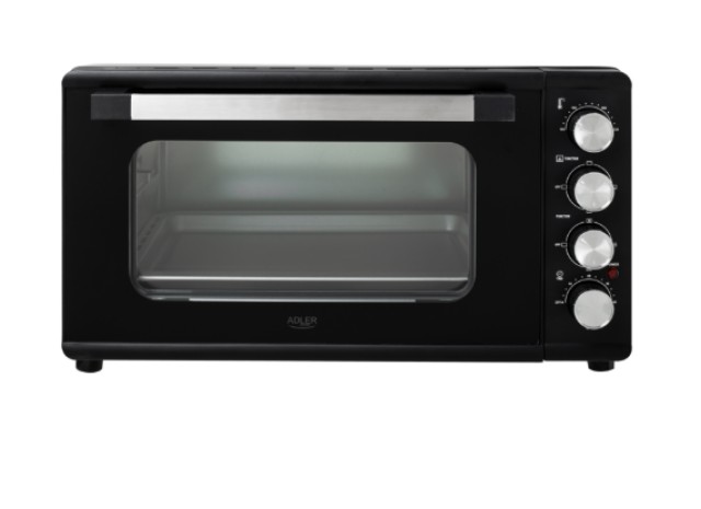 Ηλεκτρικό Φουρνάκι 42lt 2000W 59 x 42 x 33 cm - Μαύρο AD-6030 Adler