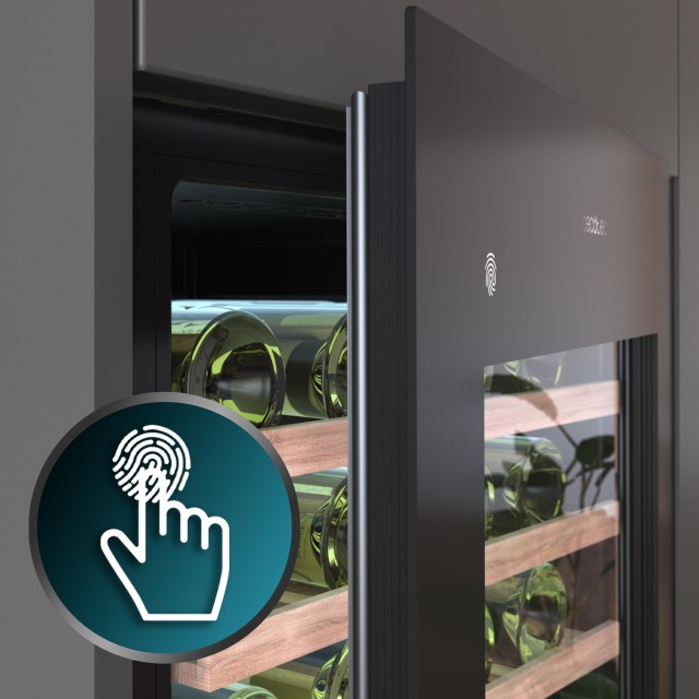 Cecotec Συντηρητής Κρασιών Bolero GrandSommelier Duo 57000 Touch Bl...