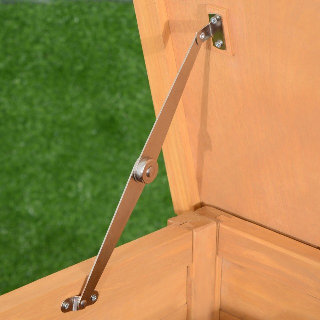 PawHut Garden Chicken Coop Υπαίθριο κοτέτσι με Running Zone και ξύλινη φωλιά 5663-1481
