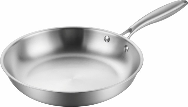 Edenberg Αντικολλητικό Τηγάνι 30 cm από Ανοξείδωτο Ατσάλι 430 Inox ...