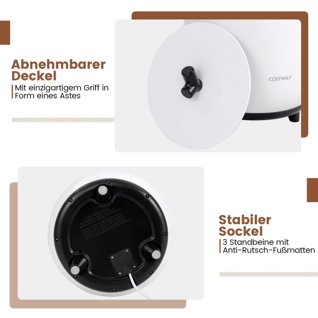 Costway Ηλεκτρικός Θερμαντήρας Πετσετών 23L με 3 Επίπεδα Θέρμανσης ... Costway Ηλεκτρικός Θερμαντήρας Πετσετών 23L με 3 Επίπεδα Θέρμανσης ...