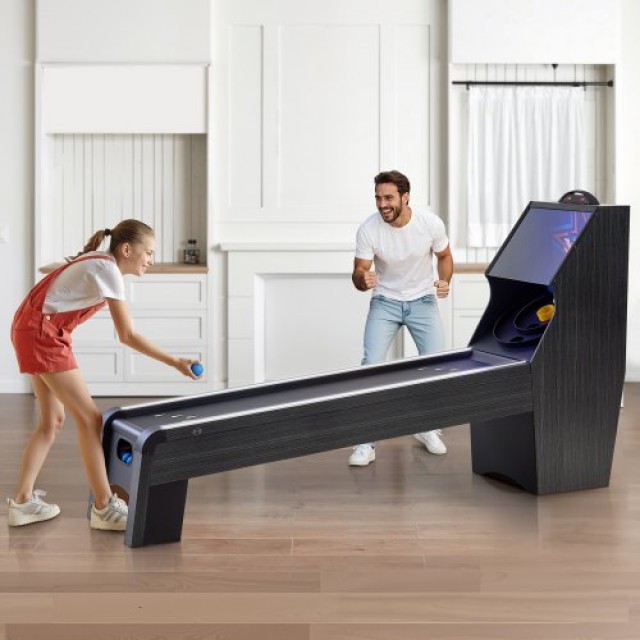 VEVOR 9 ft Τραπέζι Arcade Roll & Score με Ηλεκτρονικό Σκορ και 4 Μπάλες GDQJLEDDK9YCL8XD9V2