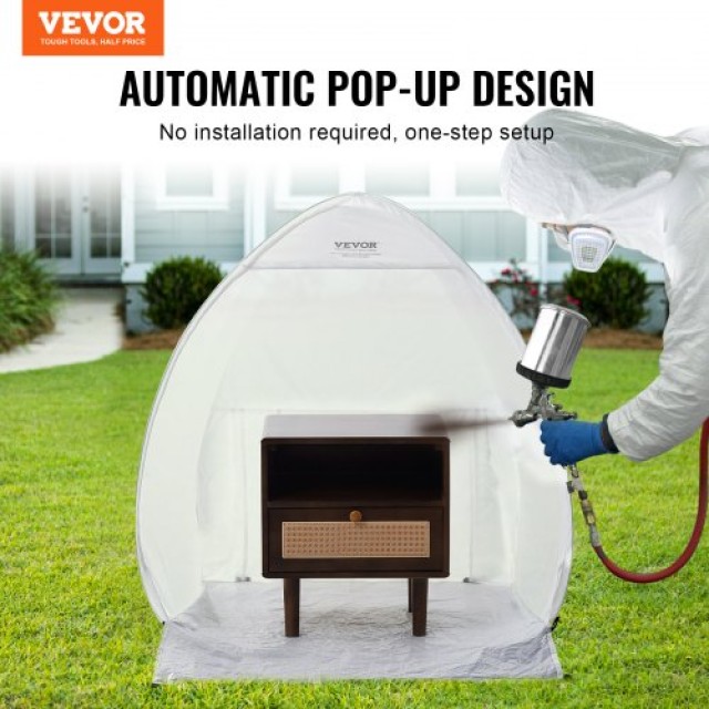 Φορητή Σκηνή Βαφής VEVOR 40x35x40 εκ.  BXSPQ403540IN6EZVV0