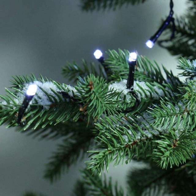 BAKAJI Καταρράκτης 1000 LED Φώτα Δέντρου Χριστουγέννων Λευκό Ψυχρό ...