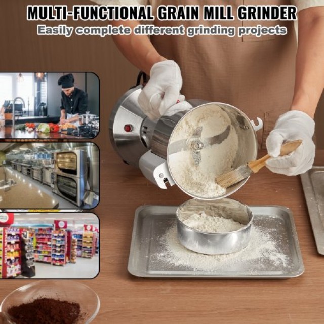 Ηλεκτρικός Μύλος Μπαχαρικών VEVOR 550g Επαγγελματικός  DDDPSGWYMJ50...