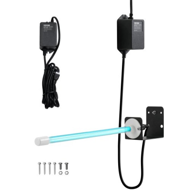 VEVOR Σύστημα Καθαρισμού Αέρα HVAC με Λάμπα UV 18W 14 ιντσών και Μαγνήτη για Καθαρισμό Πηνίων σε Αγωγό UVZJKGDJHQ1160OORV2