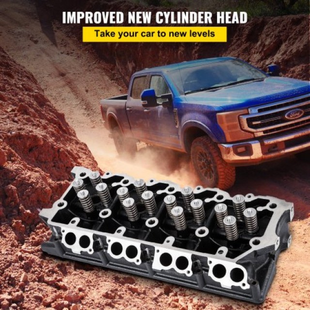 Συναρμολογημένη Κυλινδροκεφαλή VEVOR 6.4L για Ford F250-F550 08-10 ...