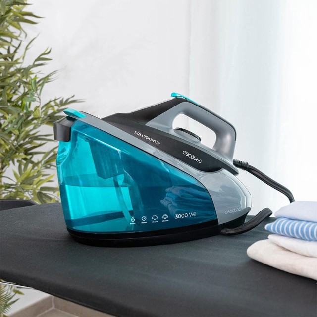 CECOTEC  Σύστημα Σιδερώματος IronHero 3000W με 7 Bar Πίεση, Κεραμική Πλάκα, Auto Shut Off, Αντισταξιακό & Αυτοκαθαρισμό, 400g/min Βολή Ατμού, 140g/min Συνεχής Ατμός  CEC-08365