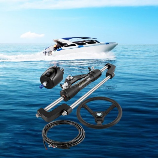 Σετ Υδραυλικής Τιμονιέρας VEVOR για Σκάφη, 300HP  YYDJHK6400A-3TJ10V0