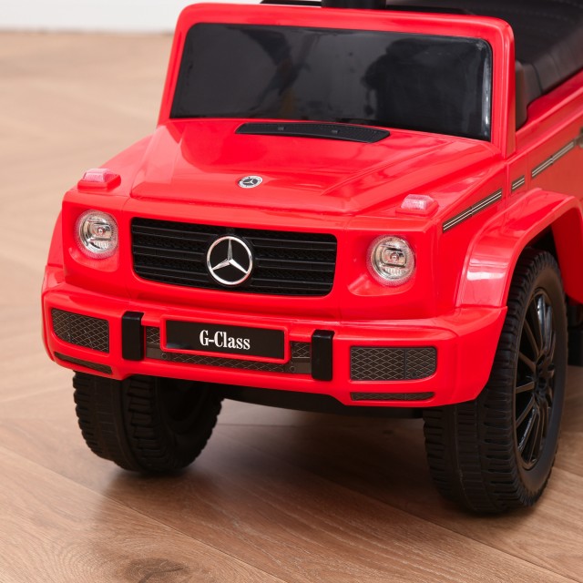 HOMCOM Παιδικό Αυτοκίνητο Mercedes με Τέντα και Λαβή, 85.5x40.5x95 ...