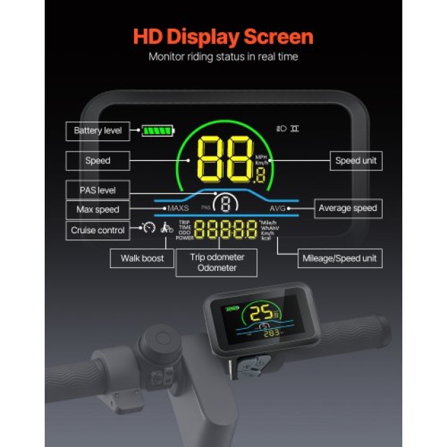 VEVOR Κιτ Μετατροπής Ηλεκτρικού Ποδηλάτου 1000W 48V 26 Μπροστινός ... VEVOR Κιτ Μετατροπής Ηλεκτρικού Ποδηλάτου 1000W 48V 26 Μπροστινός ...