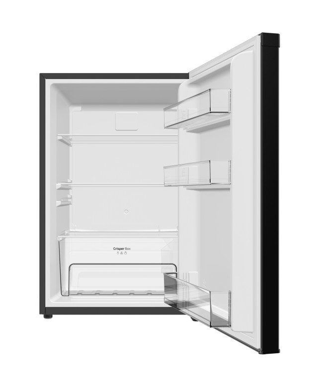 CECOTEC  Μαύρο Μίνι Ψυγείο Bolero CoolMarket TT 133 L, 83,5 εκ. ύψος, 55,1 εκ. πλάτος, 133L, Ενεργειακή Κλάση E, Crisper Box, Εσωτερικός Φωτισμός LED, Λειτουργία Απόψυξης, Μηχανικός Έλεγχος Θερμοκρασίας  CEC-01941