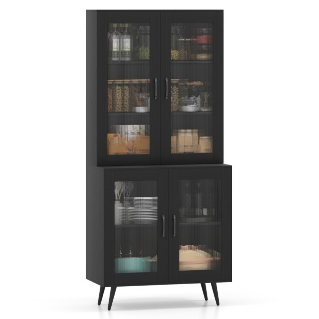Costway  Κομψό Πολυχρηστικό Ντουλάπι 60 x 35,5 x 42 cm  με Ρυθμιζόμ...