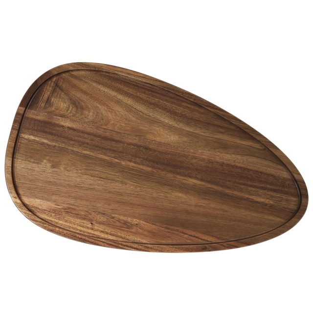 Σετ 2 Ξύλινα Τραπεζάκια Acacia Triangle Nesting 60 x 40 x 39 cm  50...