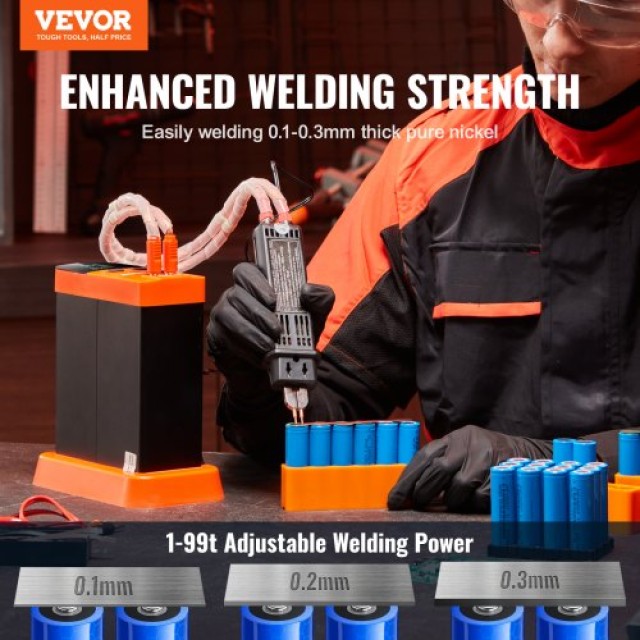 VEVOR 801D Συσκευή Συγκόλλησης Μπαταριών 14.5KW DRDCDHJ030MMIXNR5V2 VEVOR 801D Συσκευή Συγκόλλησης Μπαταριών 14.5KW DRDCDHJ030MMIXNR5V2