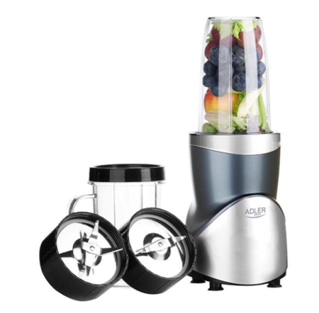 Μπλέντερ για Smoothies 0.7lt 1000W Γκρι  AD-4084 ADLER