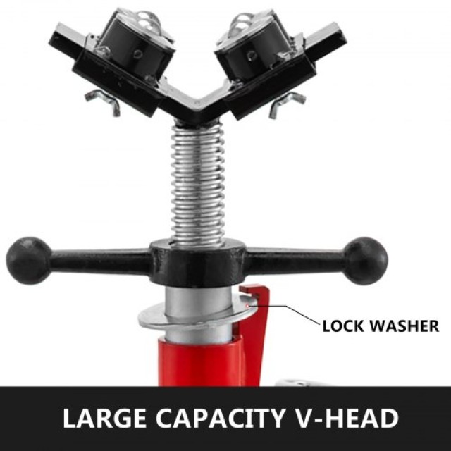 VEVOR Βάση Σωλήνων V-Head 1107A, Αναδιπλούμενη, Χωρητικότητα 2 Τόνω...