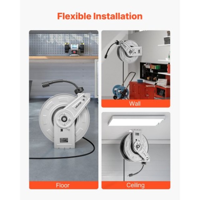 VEVOR Μηχανισμός Λάστιχου Πλυστικού Υψηλής Πίεσης, 19.8 μ x 6.4 mm ...