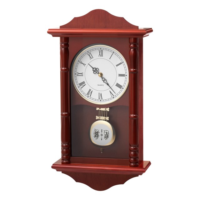 VEVOR Ρολόι Τοίχου Εκκρεμές Grandfather Clock 18 ιντσών με Κίνηση Q...