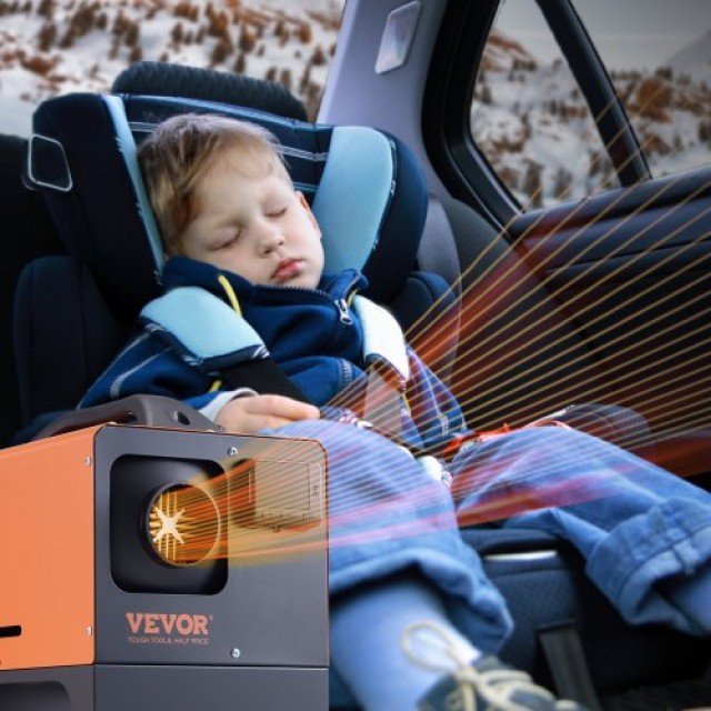 VEVOR Θερμαντήρας Diesel 12V 8KW με Τηλεχειριστήριο για Αυτοκίνητο/RV/Εσωτερικούς Χώρους  ZCJRQWS12V8KWDYJVV9