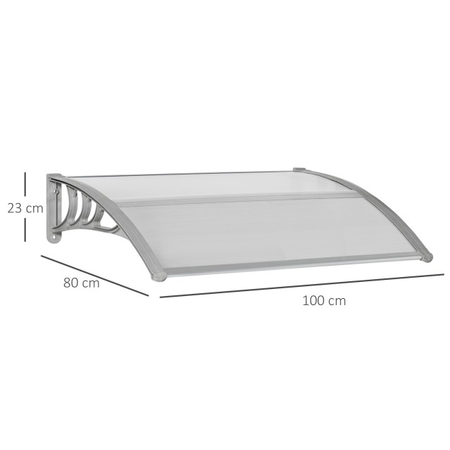 Outsunny κουβούκλιο σε Anti-UV Outdoor Polycarbonate για Πόρτες και...