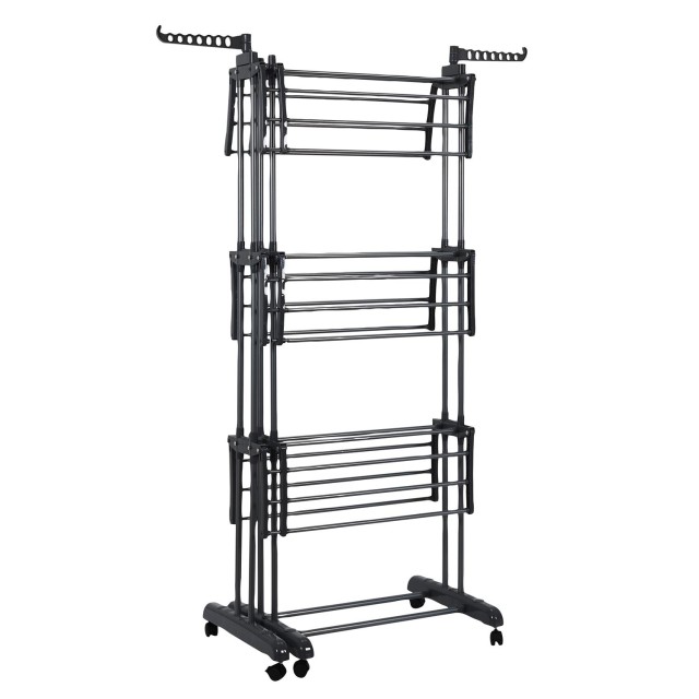 JE CHERCHE UNE IDEE Τροχήλατη Απλώστρα 3 Επιπέδων Aire 143 x 175 x ...