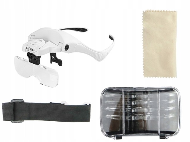 Verk Group Μεγεθυντικός Φακός 4 LED 3.5x PRECIOUS EYE LUXE  5907451...