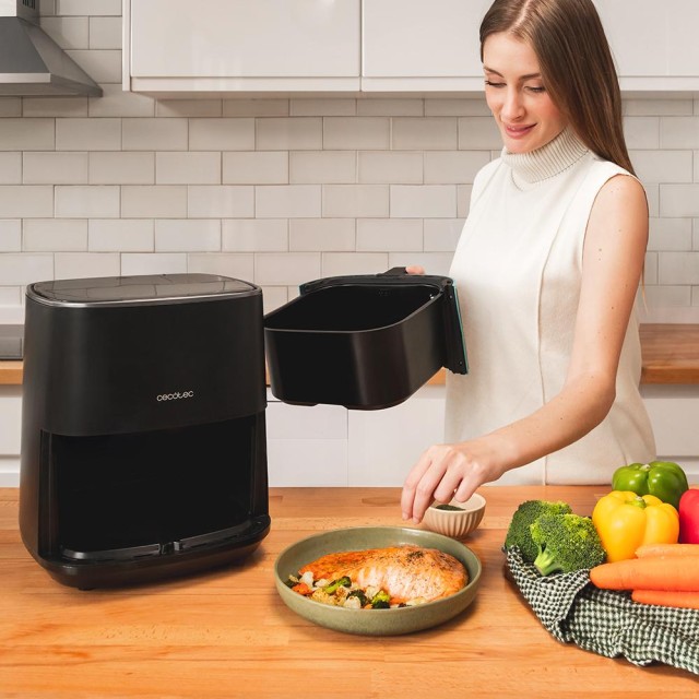 CECOTEC  Φριτέζα Αέρος Cecofry Fantastik 5500 - Ψηφιακή, 1500W, Χωρητικότητα 5,5L  CEC-04971