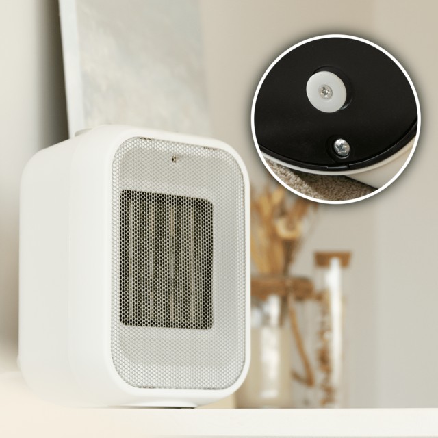 CECOTEC  Θερμαντικό ReadyWarm 1500 Max Κεραμικό Περιστρεφόμενο Λευκό με 1500 W, Ρυθμιζόμενο Θερμοστάτη και 3 Λειτουργίες  CEC-08271