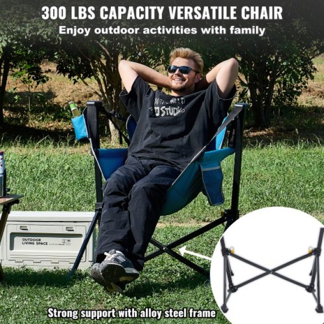 VEVOR  Πτυσσόμενη Καρέκλα Αιώρας 300 lbs Φορτίο PTTYLSYBTYDC4GBBSV0