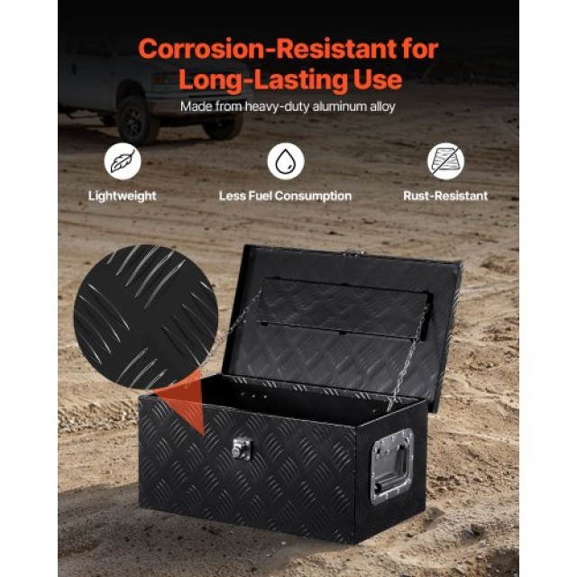 VEVOR Βαρέως Τύπου Αλουμινένιο Κουτί Εργαλείων για Φορτηγά και RV Μ... VEVOR Βαρέως Τύπου Αλουμινένιο Κουτί Εργαλείων για Φορτηγά και RV Μ...