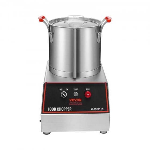 Επεξεργαστής Τροφίμων VEVOR 1400W 16L Ανοξείδωτος Πολυκόπτης  AJSQSJ15L1407FJY8V2