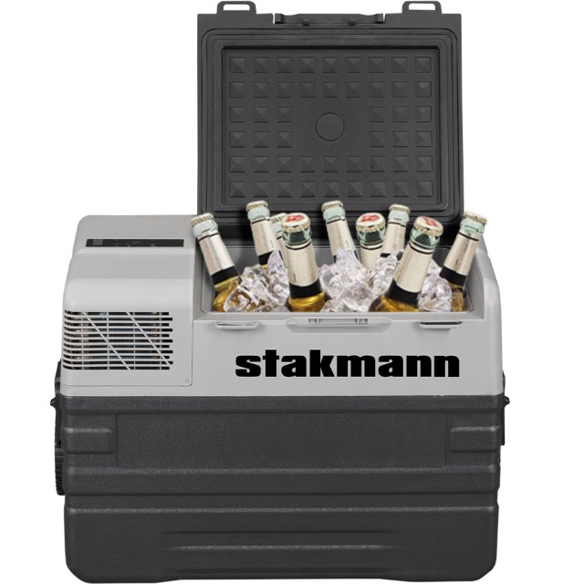 STAKMANN  Ψυγείο για Αυτοκίνητο Σκάφος Τροχόσπιτο 12V και 220V με Συμπιεστή AC/DC Φορητό 42L  02839123