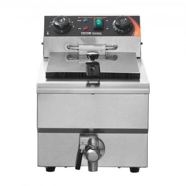 VEVOR  Ηλεκτρική Φριτέζα 3000W 9L Ανοξείδωτη 200°C DGDZGSJK0000XU1BAV2